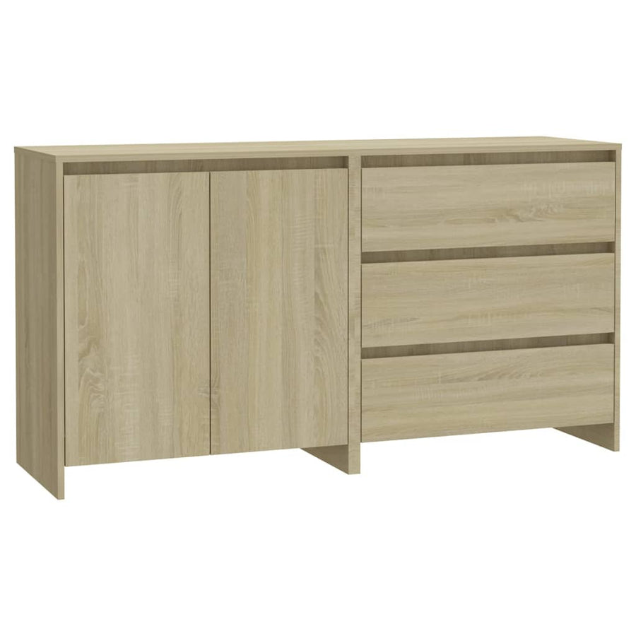 Dressoirs Bewerkt Hout Kleurig Sonoma eiken