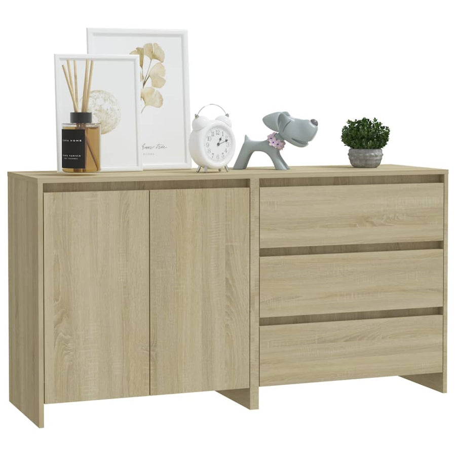 Dressoirs Bewerkt Hout Kleurig Sonoma eiken