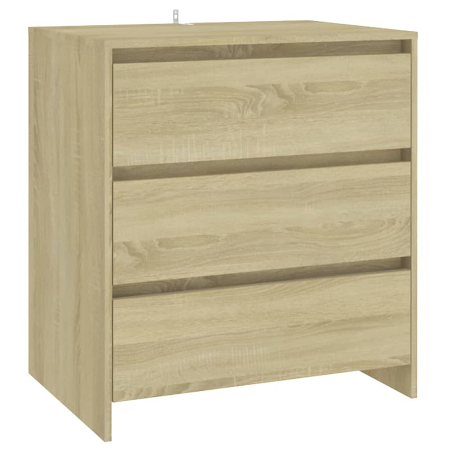 Dressoirs Bewerkt Hout Kleurig Sonoma eiken