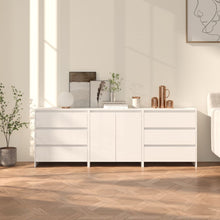 Dressoirs Bewerkt Hout Wit