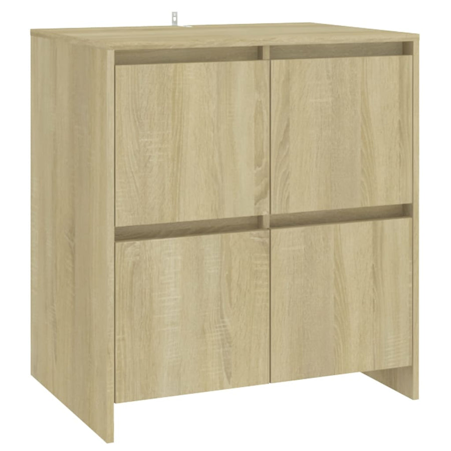 Dressoirs Bewerkt Hout Kleurig Sonoma eiken
