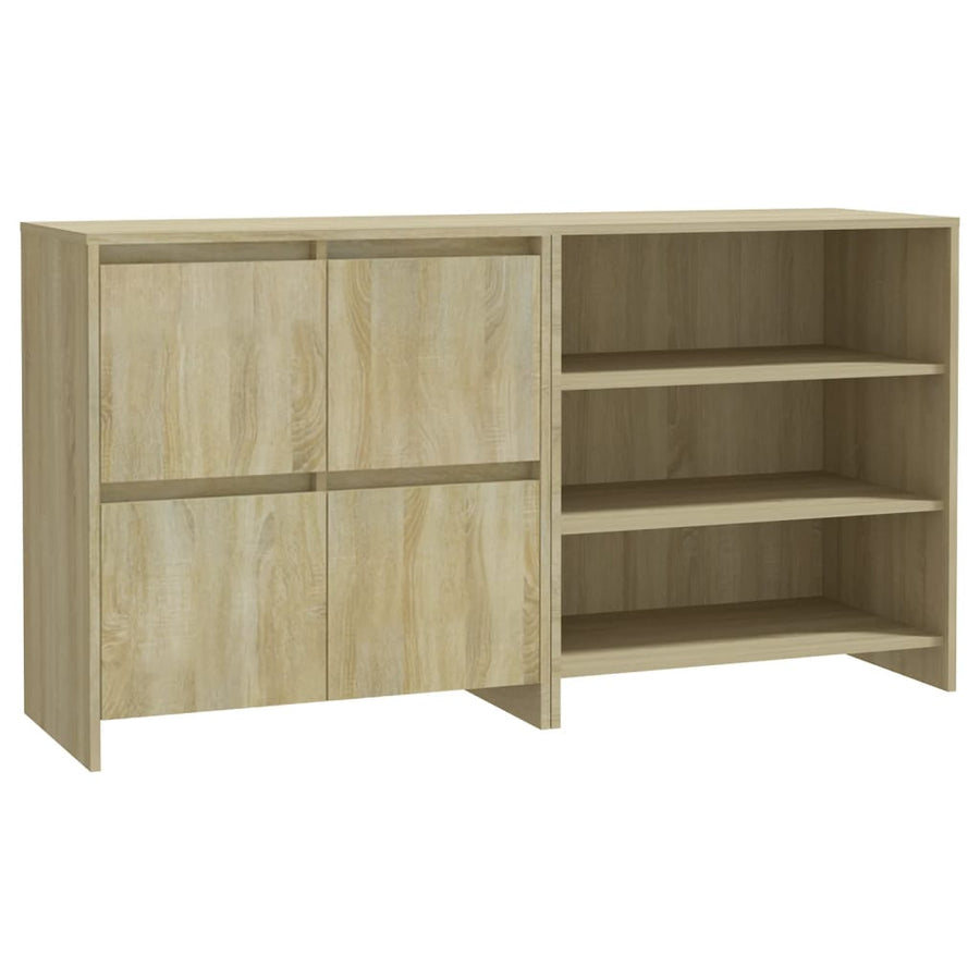 Dressoirs Bewerkt Hout Kleurig Sonoma eiken