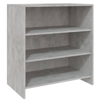 2 st Dressoirs bewerkt hout betongrijs