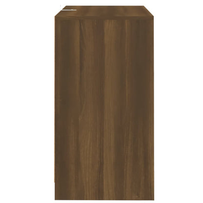 Dressoirs 2 St 70X4X75 Cm Spaanplaat Bruineikenkleurig bruin eikenkleur