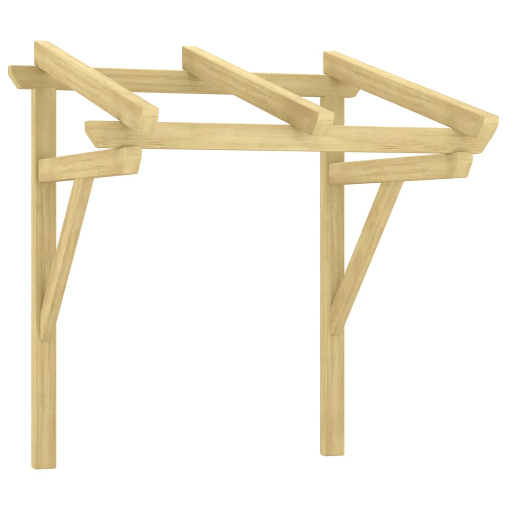 318569  Deurluifel Geïmpregneerd Grenenhout 100 x 100 x 80 cm