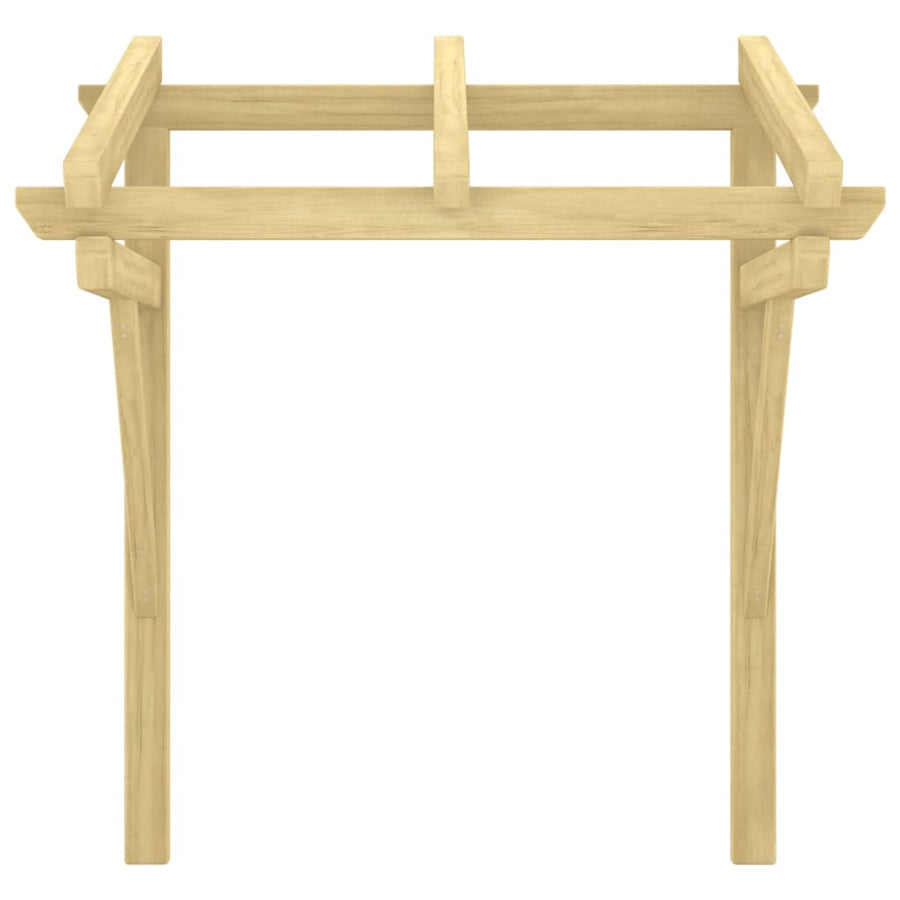 318569  Deurluifel Geïmpregneerd Grenenhout 100 x 100 x 80 cm