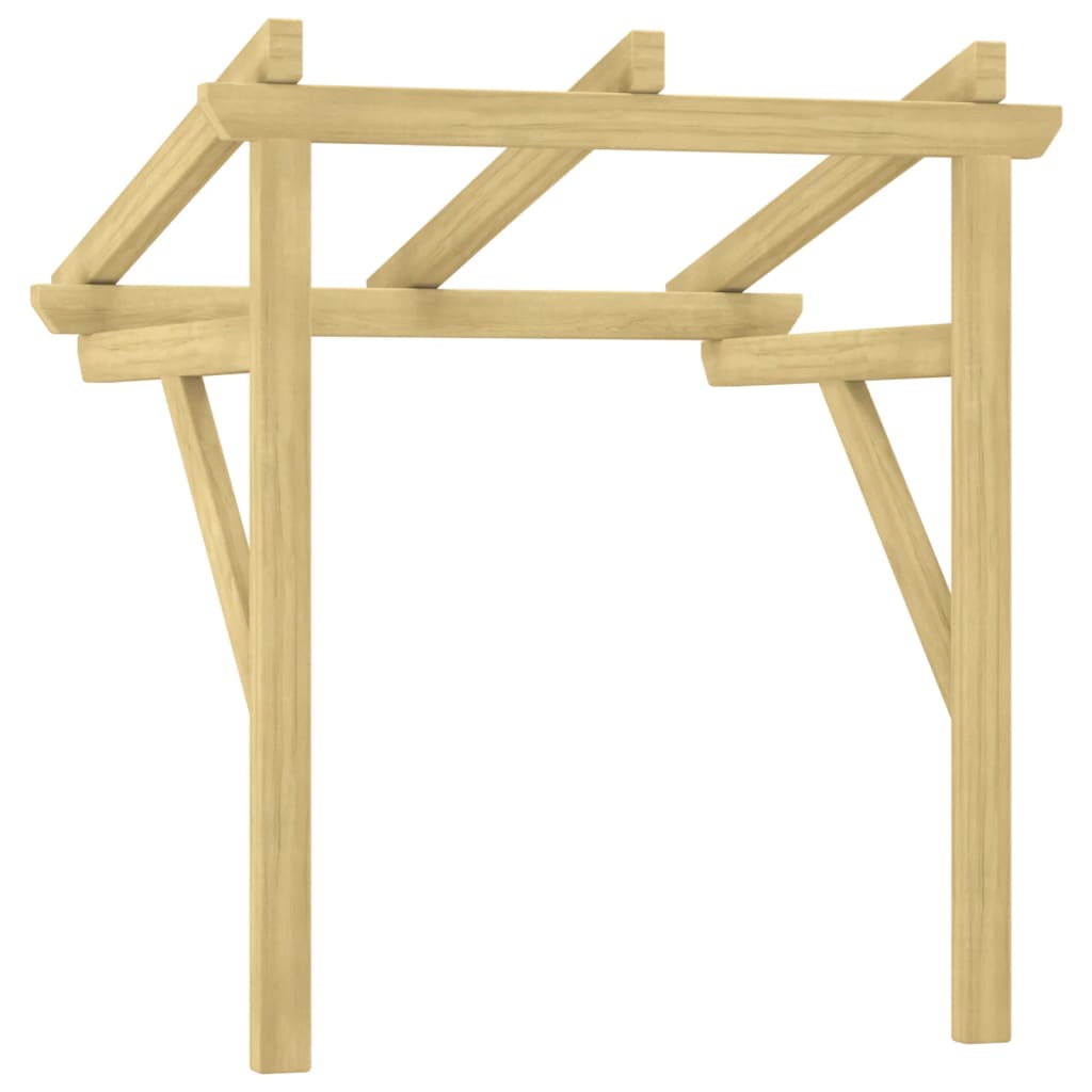 318569  Deurluifel Geïmpregneerd Grenenhout 100 x 100 x 80 cm