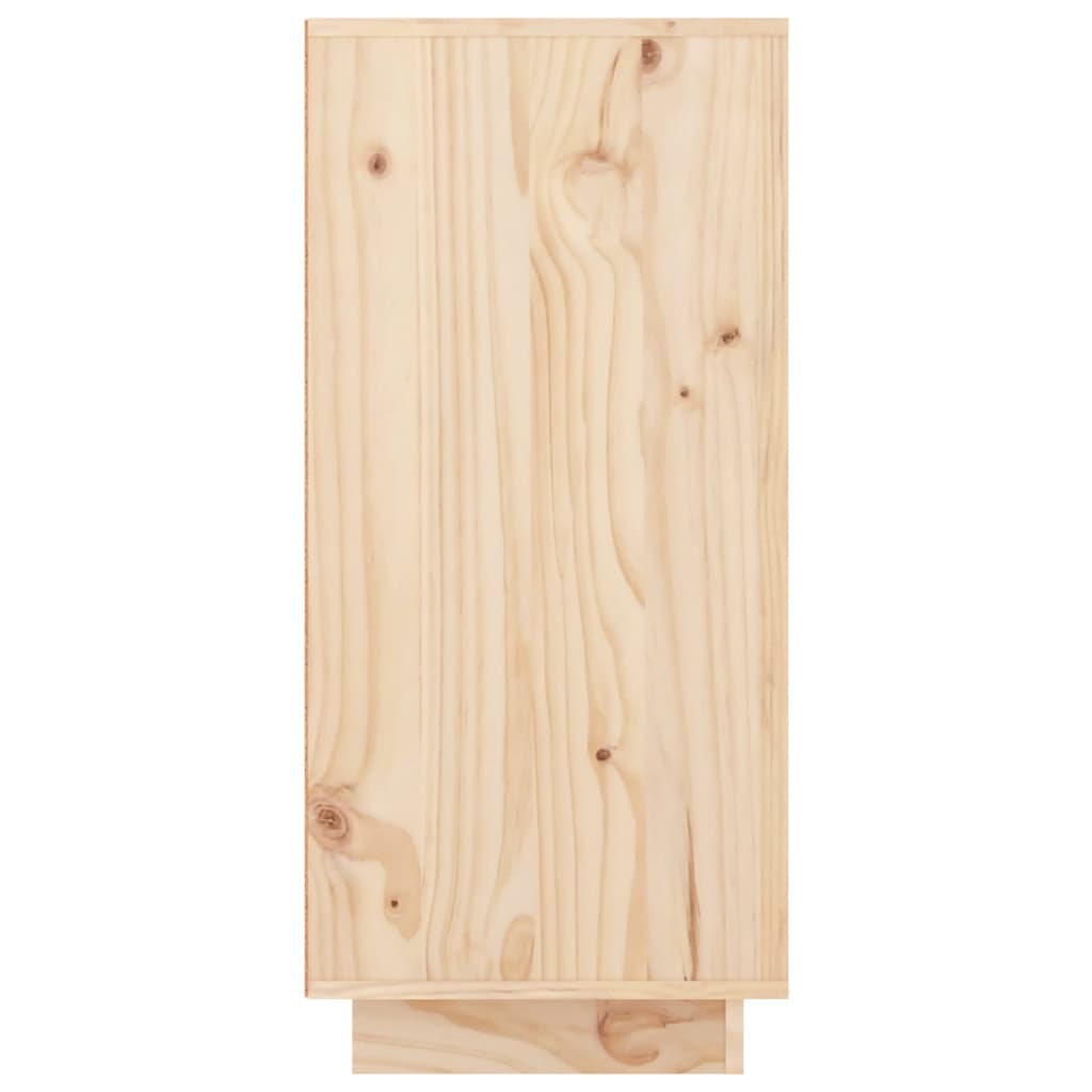 Dressoir 111x34x75 cm massief grenenhout Naturel