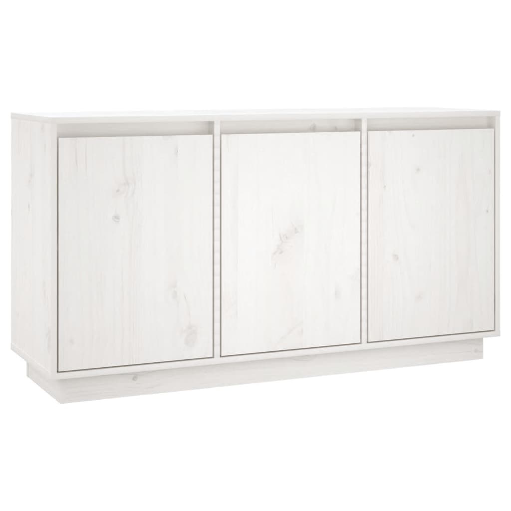 Dressoir X34X60 Cm Massief Grenenhout Wit