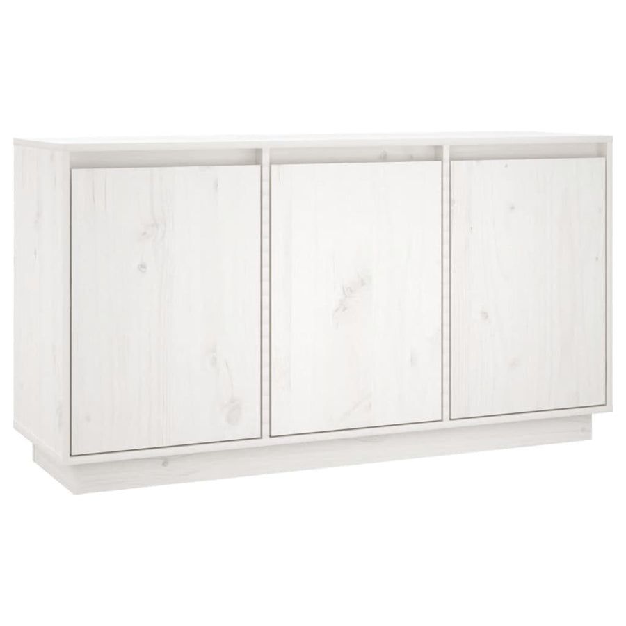 Dressoir X34X60 Cm Massief Grenenhout Wit