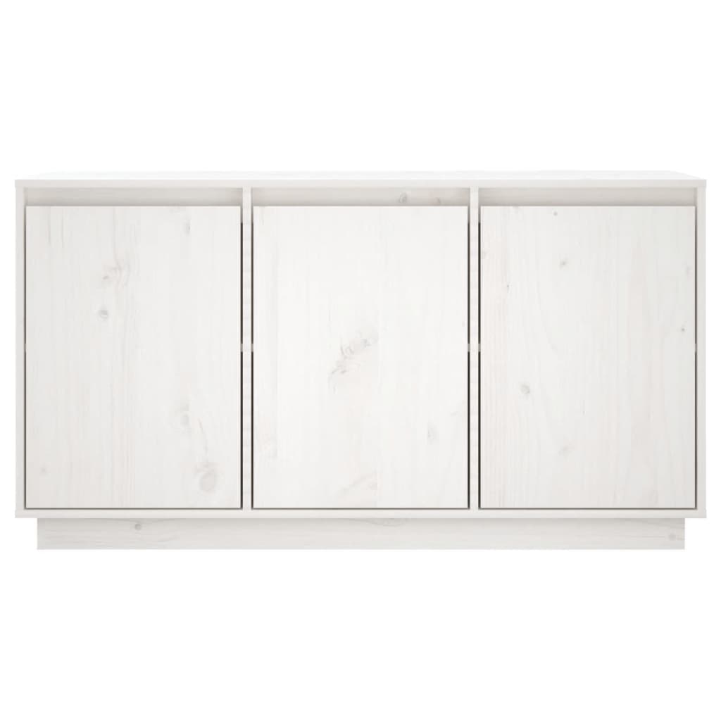 Dressoir X34X60 Cm Massief Grenenhout Wit