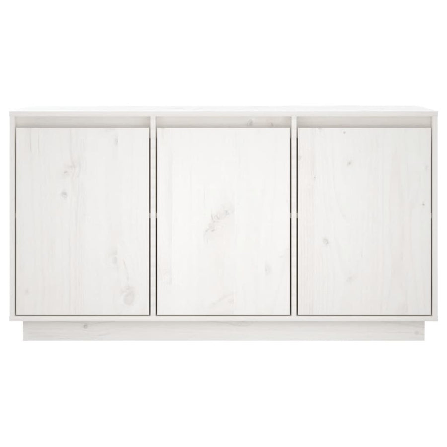 Dressoir X34X60 Cm Massief Grenenhout Wit