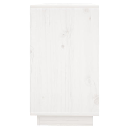 Dressoir X34X60 Cm Massief Grenenhout Wit