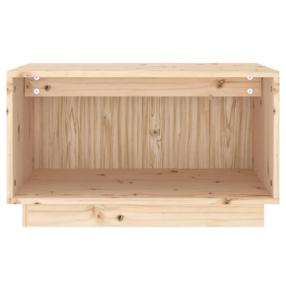 Tv-Meubel 60X35X35 Cm Massief Grenenhout Naturel