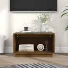 TV cabinet 60x35x35 cm solid pine honey brown
