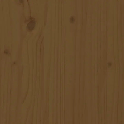 Boekenkast/Kamerscherm 4X35X9 Cm Massief Hout Honingbruin