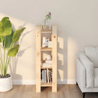 Boekenkast kamerscherm 41x35x125 cm massief grenenhout