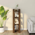 Bookcase/room divider 41x35x125 cm solid wood honey brown