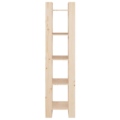 Boekenkast/Kamerscherm 4X35X60 Cm Massief Grenenhout Naturel