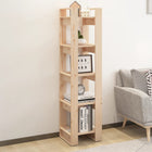 Boekenkast kamerscherm 41x35x160 cm massief grenenhout