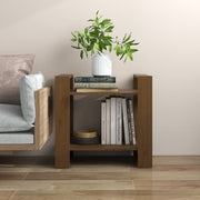 Boekenkast kamerscherm 60x35x57 cm massief grenenhout honingbruin