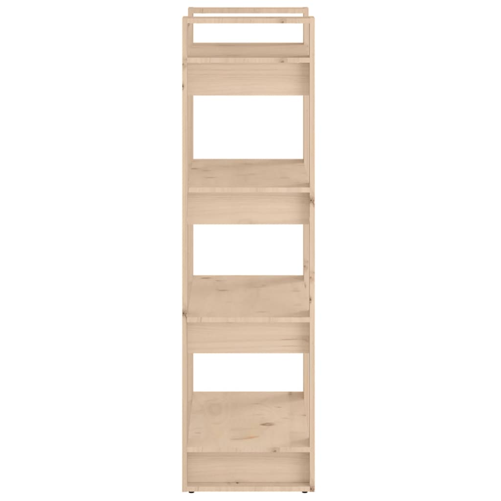 Boekenkast/Kamerscherm 60X35X25 Cm Massief Grenenhout Naturel