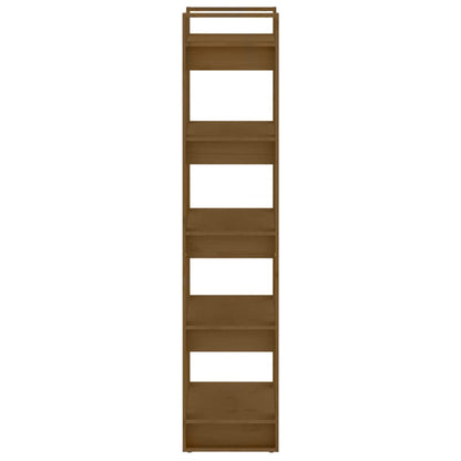 Boekenkast/Kamerscherm 60X35X60 Cm Massief Hout Honingbruin