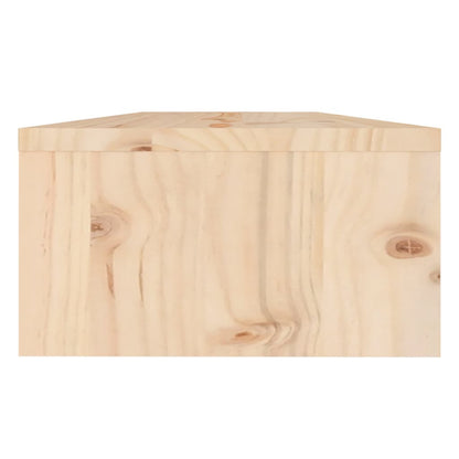 Monitorstandaard 50X24X3 Cm Massief Grenenhout Naturel
