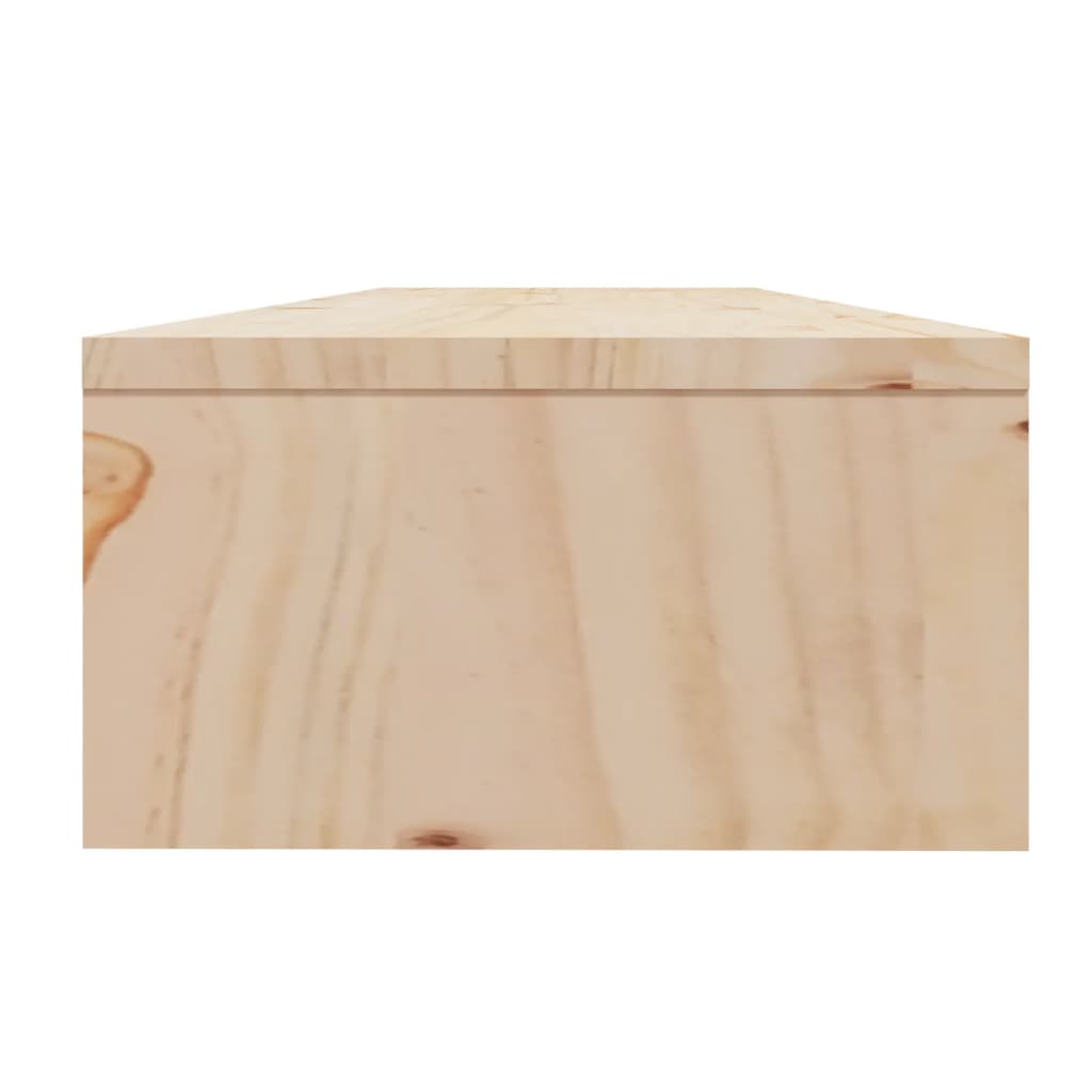 Monitorstandaard 00X24X3 Cm Massief Grenenhout Naturel