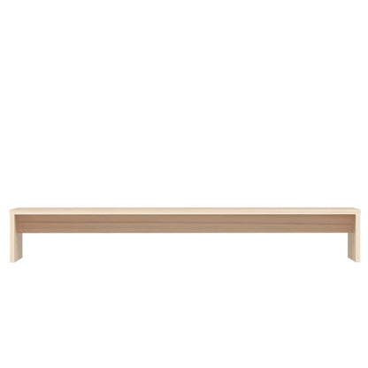 Monitorstandaard 00X27X5 Cm Massief Grenenhout Naturel