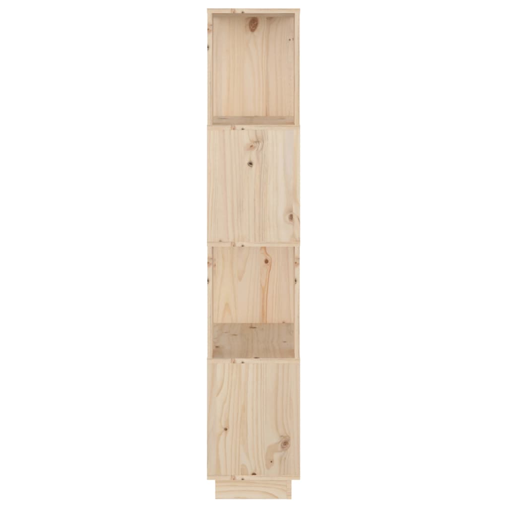 Boekenkast/Kamerscherm 51X25X132 Cm Massief Grenenhout Naturel
