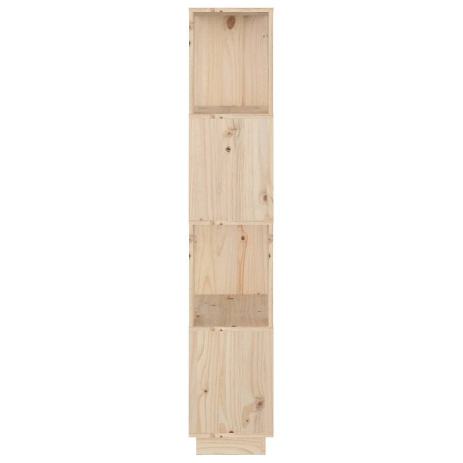 Boekenkast/Kamerscherm 51X25X132 Cm Massief Grenenhout Naturel