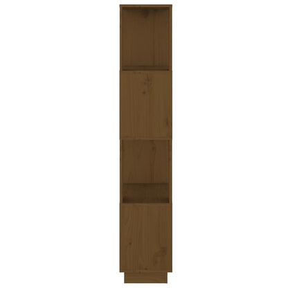 Boekenkast/Kamerscherm 5X25X32 Cm Grenenhout Honingbruin