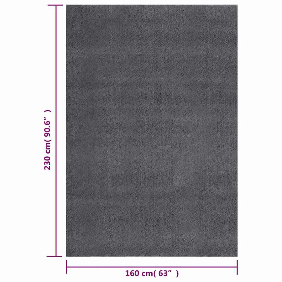 Vloerkleed Wasbaar Korte Pool Anti-Slip 160 x 230 cm