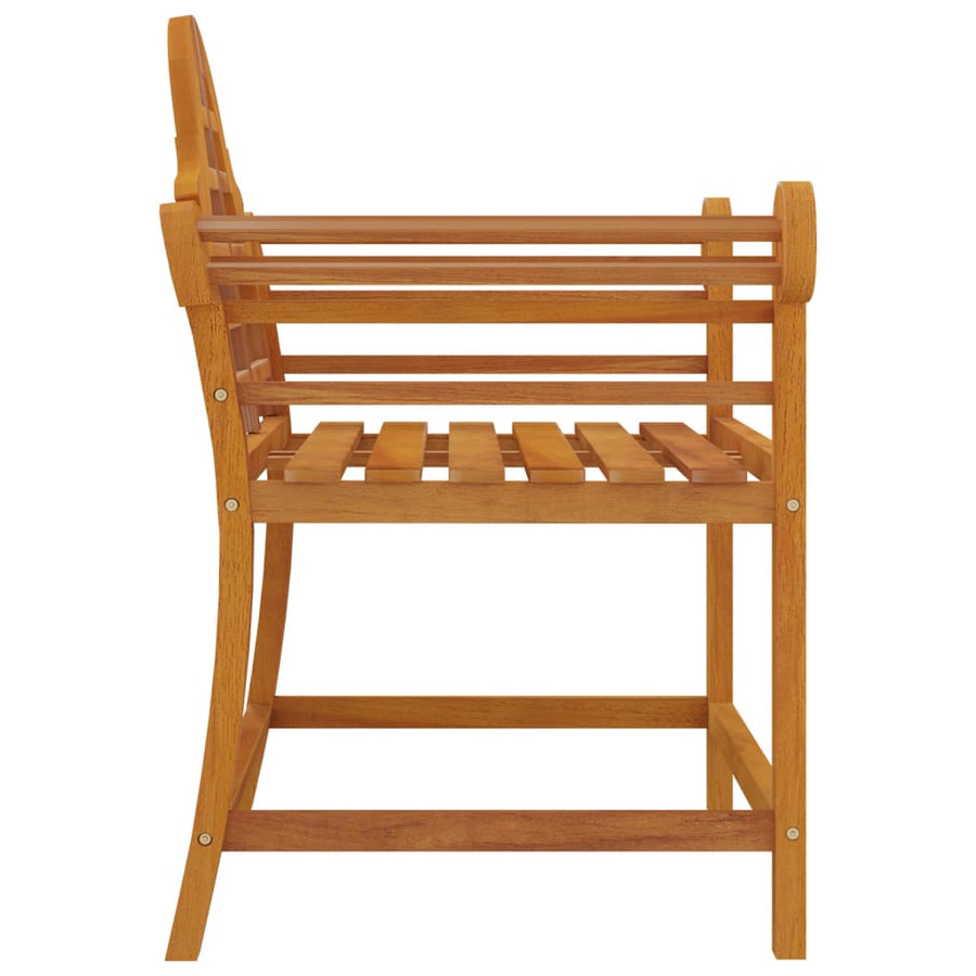 Tuinstoelen 91X6X94 Cm Massief Teakhout 2