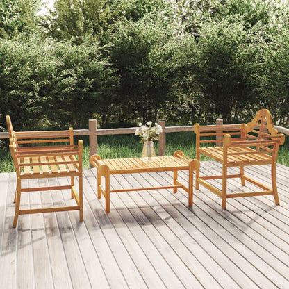 Tuinstoelen 91X6X94 Cm Massief Teakhout 2