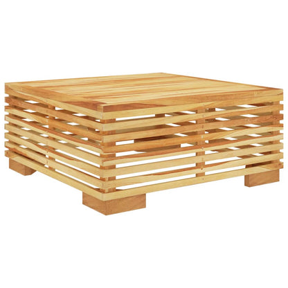 Tuin 69,5X69,5X3 Cm Massief Teakhout Crème Tafel