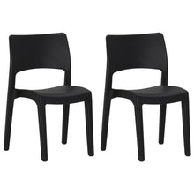 Tuinstoelen Polypropeen Antraciet