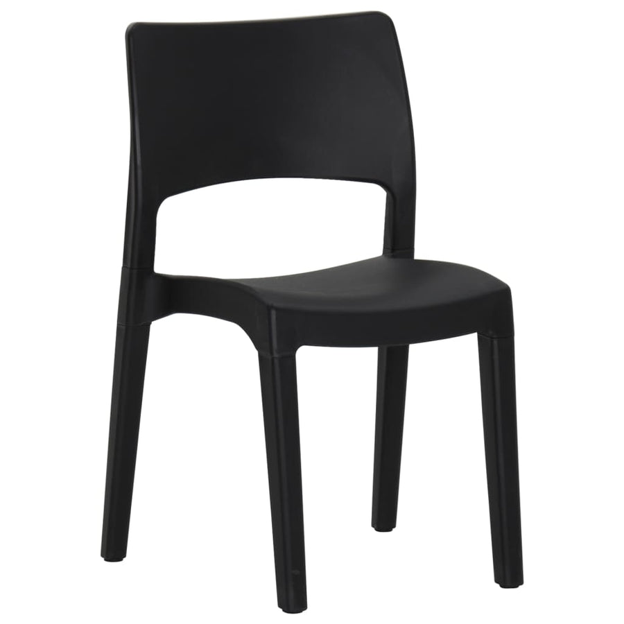 Tuinstoelen Polypropeen Antraciet