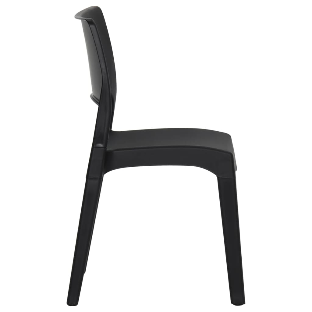 Tuinstoelen Polypropeen Antraciet