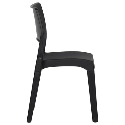 Tuinstoelen Polypropeen Antraciet