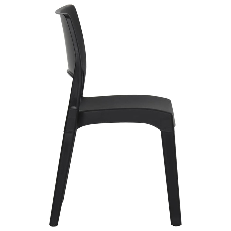 Tuinstoelen Polypropeen Antraciet