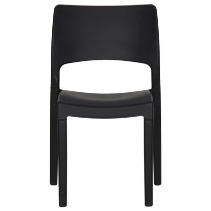 Tuinstoelen Polypropeen Antraciet