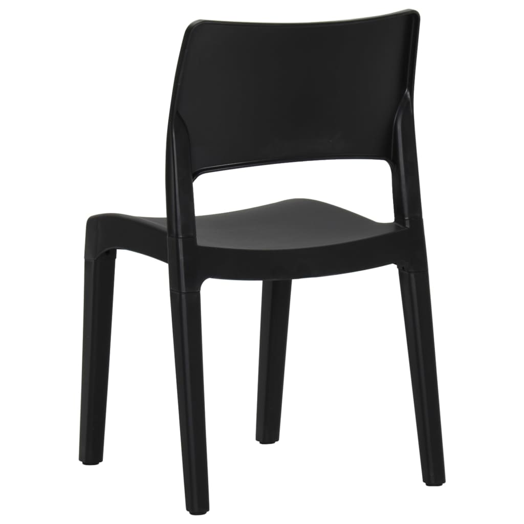 Tuinstoelen Polypropeen Antraciet