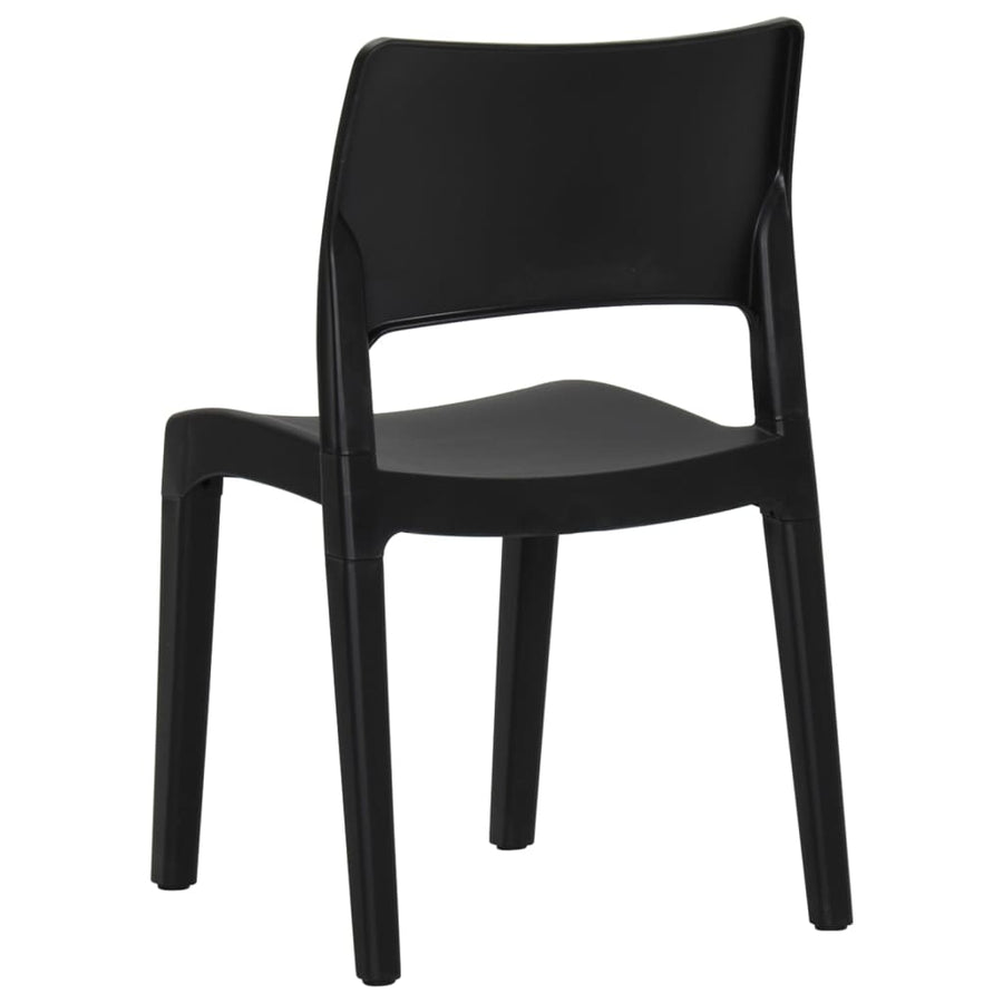 Tuinstoelen Polypropeen Antraciet