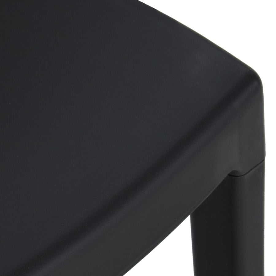 Tuinstoelen Polypropeen Antraciet