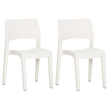 Tuinstoelen Polypropeen Wit