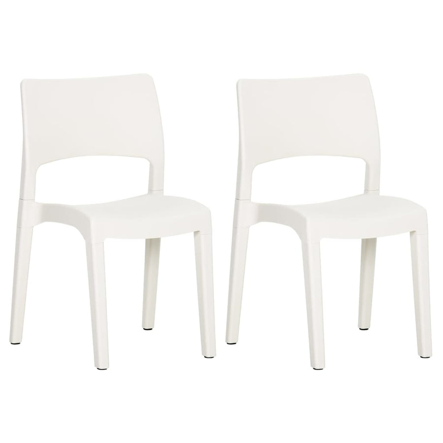 Tuinstoelen Polypropeen Wit