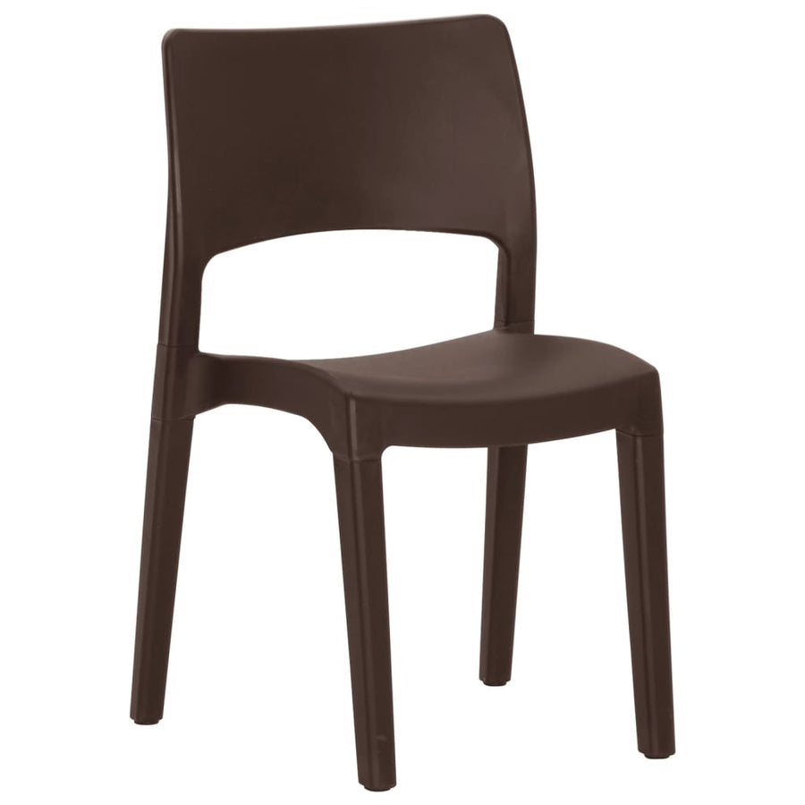 Tuinstoelen Polypropeen Kleurig Mokka