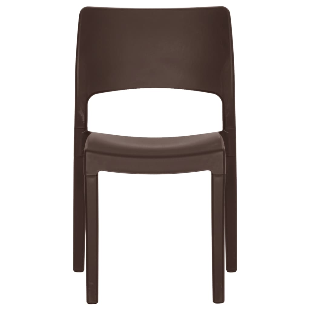 Tuinstoelen Polypropeen Kleurig Mokka